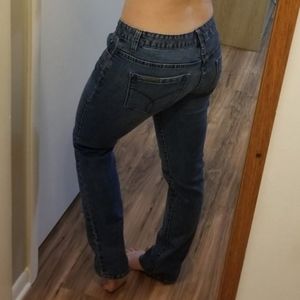 CALVIN KLEIN | Light Wash Straight Jeans